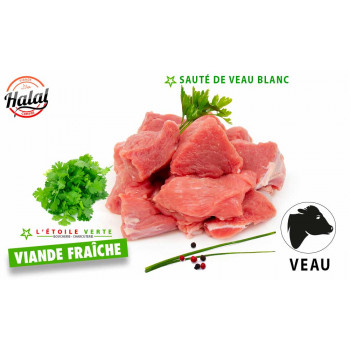 Sauté de veau blanc -1KG