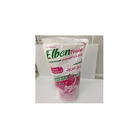 Lait fermenté Elben Fraise